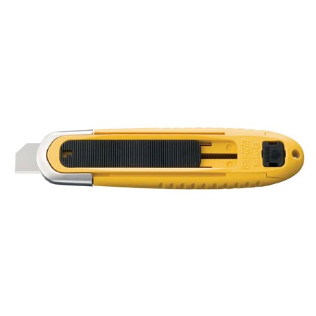 OLFA SK-8/24 - Cutter de seguridad con cuchilla trapezoidal de 18 mm en bolsa de plástico