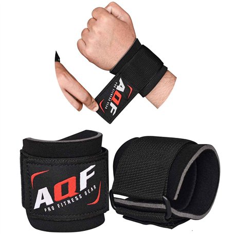 AQF Protege Poignet Rembourré En Néoprène Bandes Attelle Poignet De Force Pour Vos Entraînements Musculation En Gymnase