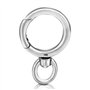 My-Bead Fermoir à ressort pour colliers Argent 925 œillet rotatif Boucle à ressort Connecteur pour pendentif charms DIY