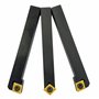 ASZLBYM 1/2" Outil de tournage 12mm SCLCR1212H09+SCLCL1212H09 + SCMCN1212H09 CNC Porte-outil de tournage externe pour tour ensem