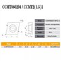 ASZLBYM 14 pièces trou intérieur Outil de tour S07K/S08K/S10K/S12M-SCLCR06 Porte-outil de tournage pour tour CNC indexable ensem