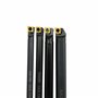 ASZLBYM 14 pièces trou intérieur Outil de tour S07K/S08K/S10K/S12M-SCLCR06 Porte-outil de tournage pour tour CNC indexable ensem