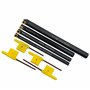 ASZLBYM 14 pièces trou intérieur Outil de tour S07K/S08K/S10K/S12M-SCLCR06 Porte-outil de tournage pour tour CNC indexable ensem