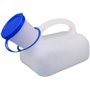 Urinoir Homme et Femme Urinoir Unisexe pour Voiture 1000ML Portable Urinoir Voyage Réutilisable Bouteille Collector d'urine pour