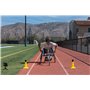 SKLZ Barrières L'entraînement de Vitesse pour Le Sport et L'athlétisme Entraîneur Mixte, Jaune, Taille Unique