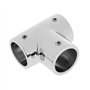 Sharplace Support Coude de Bateau Barre à Main Raccord Quincaillerie pour Bateau 25mm 90 Degré