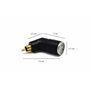 DIN Hella Chargeur USB à Deux Prises pour téléphone/SatNav GPS - pour Moto