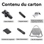 DJI Osmo Mobile 6 Bundle Stabilisateur pour Smartphone avec Sac De Rangement, Nacelle 3 Axes Portable pour TéLéPhones Portables,