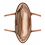 GUESS Sebina Sac fourre-tout Naturel/Caramel, Naturel/caramel, Taille unique