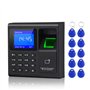 LUCINE 1.8 Pouces Biométrique Empreinte Digitale Système de Présence de Temps Enregistreur D'horloge Dispositif D'enregistrement