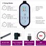 KEAWEO Lampe de Plante, Plant Lampe Horticole Croissance Floraison Full Spectrum Led Grow Light, Lampes de croissance avec trépi