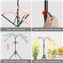 KEAWEO Lampe de Plante, Plant Lampe Horticole Croissance Floraison Full Spectrum Led Grow Light, Lampes de croissance avec trépi