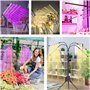 KEAWEO Lampe de Plante, Plant Lampe Horticole Croissance Floraison Full Spectrum Led Grow Light, Lampes de croissance avec trépi
