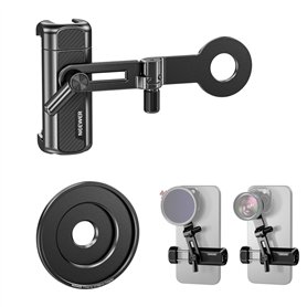 Neewer Pince Universelle pour Objectif d'appareil Photo de téléphone de 17 mm avec Filtre de 17 mm à 37 mm et 58 mm