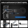 Neewer Pince Universelle pour Objectif d'appareil Photo de téléphone de 17 mm avec Filtre de 17 mm à 37 mm et 58 mm, Support de 