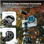 Neewer Pince Universelle pour Objectif d'appareil Photo de téléphone de 17 mm avec Filtre de 17 mm à 37 mm et 58 mm, Support de 
