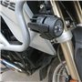 2 x LED Phare Auxiliaire Lampe Avant Feux Brouillard 40W IP67 DRL avec Support pour R1200 GS X-ADV 750 Universal Moto