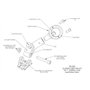 2 x LED Phare Auxiliaire Lampe Avant Feux Brouillard 40W IP67 DRL avec Support pour R1200 GS X-ADV 750 Universal Moto