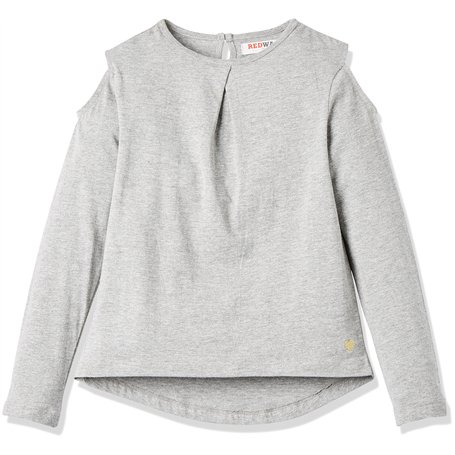 RED WAGON T-Shirt Manche Longue Ã‰paules Dénudées Fille