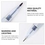 Frcolor Marqueurs de pointe chirurgicale Marqueur de peau Stylo à tatouer Piercing Maquillage permanent Double extrémité encre d