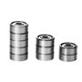 UEETEK 10pcs 624ZZ Roulement à Billes Rainure Profonde Blindé 4mm x 13mm x 5mm