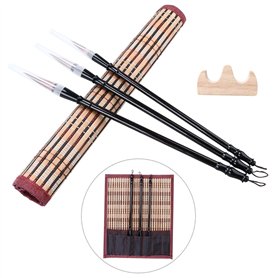Lot de 3 Pinceaux de calligraphie chinoise