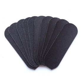 frcolor 60pcs Sable Papers de rechange pédicure fichier recharge pour pied Fichier Raspberry Double-face