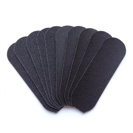 frcolor 60pcs Sable Papers de rechange pédicure fichier recharge pour pied Fichier Raspberry Double-face