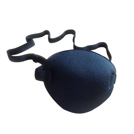 Healifty Cache-œil Médical Extensible Patch Oeil Oculaire Patch Pirate avec Sangle Réglable pour Adultes et Enfants 4 Pièces