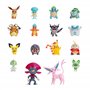 Pokémon PKW3624 – Calendrier de l'Avent 2024 – Figurine de bataille de luxe, calendrier officiel Pokémon avec lumière, son et 24