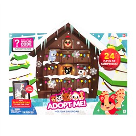 Adopt Me! Calendrier des fêtes – Comprend (8) animaux de compagnie de 5