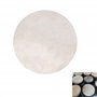 BQLZR Peau de chèvre jaune 30 x 30 x 0,1 cm pour tambourin africain 8" Pièces et accessoires