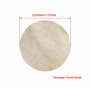 BQLZR Peau de chèvre jaune 30 x 30 x 0,1 cm pour tambourin africain 8" Pièces et accessoires