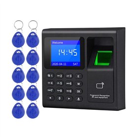 LIBO Intelligent Biométrique D'empreintes Digitales Temps Assistance Machine Time Clock Recorder Employé Enregistrement Disposit