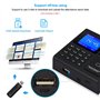 LIBO Intelligent Biométrique D'empreintes Digitales Temps Assistance Machine Time Clock Recorder Employé Enregistrement Disposit
