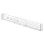 mDesign séparateur tiroir réglable en plastique (lot de 8) – organisateur de tiroir pratique pour l'armoire ou la commode – amén