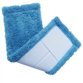 vorcool Serpillère microfibre Balai Mop de rechange pour Budget et industrielles (Bleu)