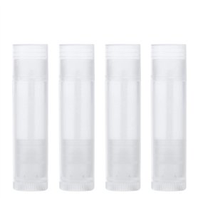 Rosenice Rouge à lèvres Boîte Tube vide avec bouchon. Mini boîtes cosmétiques en plastique DIY (25 pièces).