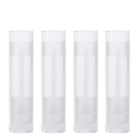 Rosenice Rouge à lèvres Boîte Tube vide avec bouchon. Mini boîtes cosmétiques en plastique DIY (25 pièces).