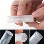 Rosenice Rouge à lèvres Boîte Tube vide avec bouchon. Mini boîtes cosmétiques en plastique DIY (25 pièces).