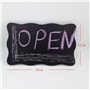 ULTNICE Pancarte en Ardoise pour Porte de Réception - Noir, 18cm x 11cm x 1cm - Bois - Hanging Blackboard Sign - Rectangulaire -