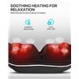 ALLJOY Masseur Cervical, Massage Dos et Cou Épaules avec Chauffage,Appareil de Massage Shiatsu Électrique avec Sac de Rangement,