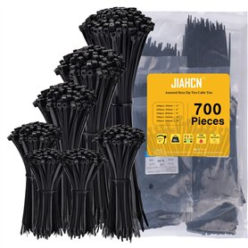Collier de Serrage Plastique 700 Pièces
