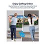 PHIGOLF Smart Home Golf Simulator - Swing Stick Trainer & Analyzer - Jeu de Golf Portable avec Les Applications et Le Software W
