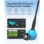 PHIGOLF Smart Home Golf Simulator - Swing Stick Trainer & Analyzer - Jeu de Golf Portable avec Les Applications et Le Software W