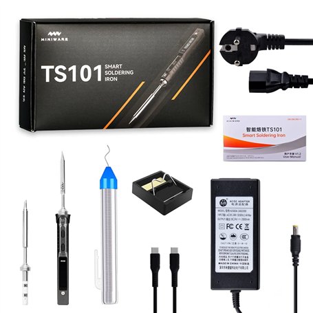 NewHail TS101 USB Mini Portable Fer à Souder électrique avec embout B2+BC2