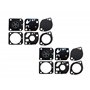 Kit de joints de carburateur et de diaphragme remplace Zama GND-93 pour carburateur Zama C1Q-S98 C1Q-S99A C1Q-S100A C1Q-S130 C1Q