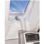 Queta Tissu de Calfeutrage Joint de Fenêtre pour Système de Climatiseur Mobile et Sèche-Linge 400CM AirLock Convient à Toutes Le
