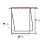 Queta Tissu de Calfeutrage Joint de Fenêtre pour Système de Climatiseur Mobile et Sèche-Linge 400CM AirLock Convient à Toutes Le
