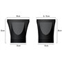 Lot de 2 buses de rechange en plastique pour sèche-cheveux professionnel